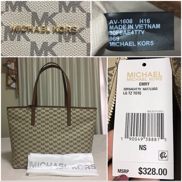 MICHAEL KORS Emry Large Top Zip Tote - Picture 5 of 6